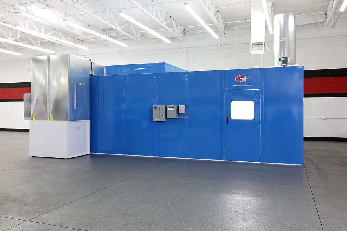 Ameri Cure Inc Spray Booth Spray Booths And Paint Booth Paint Booths Industrial Booths And Systems Waterborne Solutions
